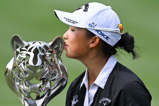 贝博体育-5场LPGA比赛3个冠军 殷若宁比上赛季“又进步了”